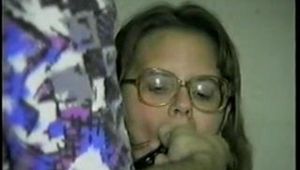 School Teacher Wrap Gagged, Ball-tied & Crotch Roped (D13-11)