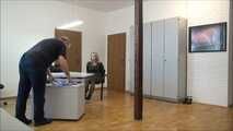 Xara - Business lady in trouble in the office Part 3 of 9
