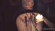  "Under German roofs" - The wax treatment for the slave