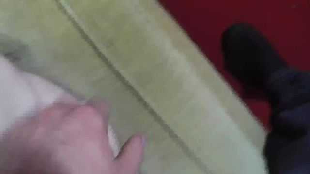 Lucy in tape and tickled