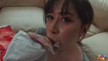 1493 New Girl Tries Inflating