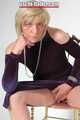 Photos: Uschi in an evening dress