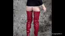 Boots up to the buttocks