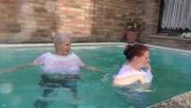  Pool fun for two
