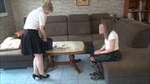 Celeste and Stefanie – The Bondage Booking, Part 1 of 2