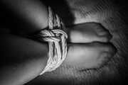 Fusssohlen in Nylons