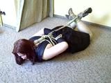 Sandra hogtied 3/4