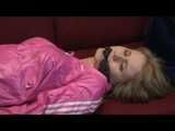 Watch Samantha in 3 Archive Videos enjoying Bondage in her shiny nylon Shorts from 2012.