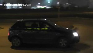 078067 Rachel Evans Takes A Megapee From The Loading Bay