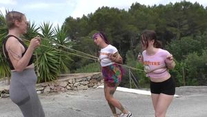 December Special: Cruel Public Walk for Maya Homerton & Irina Vega !