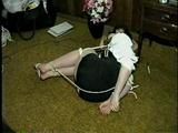 STINKY SOCK GAGGED & BALL-TIED HOSTAGE (D20-8)
