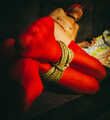 Fusssohlen in Nylons