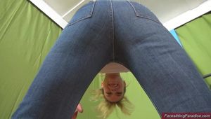 Barbarella: have fun under my jeans-ass!