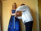 Blue dress