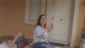 Misstress Arielle, Domination-wrestling-tickling-facesitting 