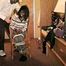 BLACK FEISTY & CUTE SARAH IS MOUTH STUFFED, CHAIR TIED, CLEAVE GAGGED & TIGHTLY HANDGAGGED (D58-11)