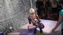 Another hard Lesson for sexy Lena King - humiliated in Public !