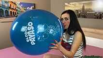 Blow2Pop blue 18inch *Globos Payaso*