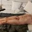 Waxed with the latex glove
