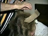 30 Yr OLD SINGLE MOM IS TIGHTLY WRAP TAPE GAGGED, HANDGAGGED & LEFT TOTALLY ALONE TIED UP ON BED IN A MOTEL ROOM (D52-9)
