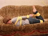 Selina first time in bondage