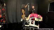 Sissy gets her well-deserved punishment for not cleaning properly