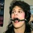 19 Yr OLD LATINA HOUSEWIFE IS HOME MADE RING-GAGGED & DROOLING (D46-10)