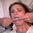 25 Yr OLD NEWS PAPER REPORTER GETS HANDGAGGED, MOUTH STUFFED, CLEAVE GAGGED, WRAP DUCT TAPE GAGGED, TAPE & ROPE BALL TIED, NYLON COVERED FEET AND TOE-TIED (D68-2)