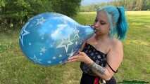 Blow2Pop two 12inch and one U14 marble outdoor