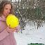outdoor Blow2Pop yellow TT11 and U14 balloon while smoking