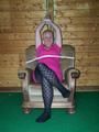 Tied in the summerhouse pics