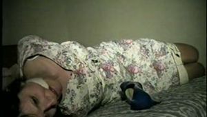 39 Yr OLD SECRETARY MOUTH STUFFED, HANDGAGGED & VERBALLY ABUUSED (D30-2)