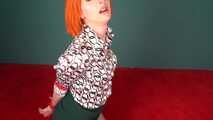 1013b Blouse and Fishnets Part 2 Amber