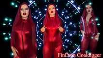 Shiny Bodysuit Transformation