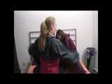 Get 2 Videos with Alina enjoying her Shiny Nylon Rainwear at home from our 2010 Archive