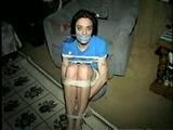 28 Yr OLD RONI IS BLINDFOLDED, CLEAVE & OTM GAGGED, TOE TIED, BALL-TIED & TELLS TRUE STORY (D31-9)