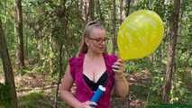 handpump2pop four balloons in the forest