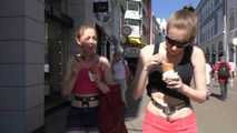 Belted outside