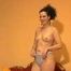 Lara's first naked shoot