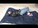 Get 2 Videos with Jessy bound and gagged in shiny nylon Downwear from 2008.