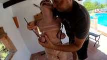 Extreme Ziptie Challenge for Little Red Girl