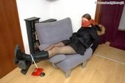 Chantal and Tanja - Winterly Bondage (custom-made video photos)