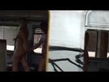 3 girls nude at the railway-station