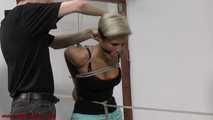 Elbow tied in the frame