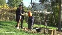 Happy Halloween! Pumpkin headbasting
