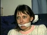 48 Yr OLD WAITRESS IS FOOT TICKLED, BALL TIED & GAGGED & F0RCED TO SMELL HER HIGH HEEL (D28-13)