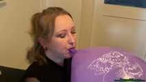 Blow2Pop B14 demon girl and P18 AirFX balloon