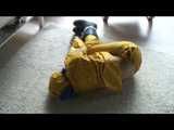 Watch 3 Archive Videos with Katherina enjoying Bondage in her shiny nylon Rainwear from 2010
