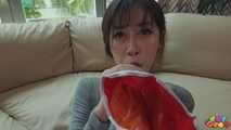 1493 New Girl Tries Inflating