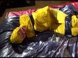 Get 2 Archivevideos with sonja enjoying Bondage in her shiny nylon Rainwear